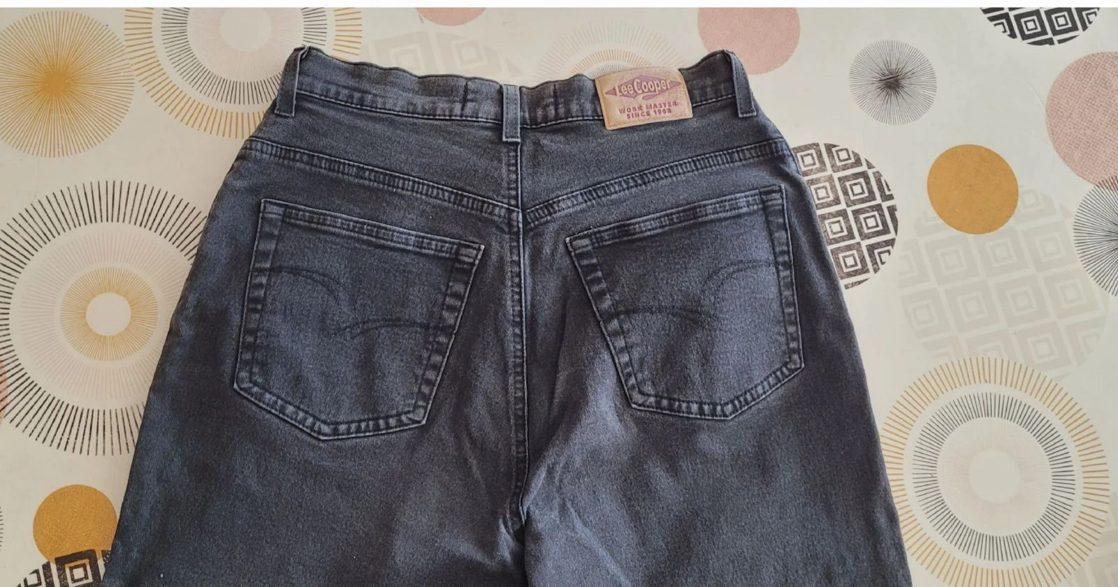 Lee Cooper Jeans TFr34/TXS-Modelo LC15-Corte Afilado e Cintura Alta - Cinza Escuro - em OT – photo 8